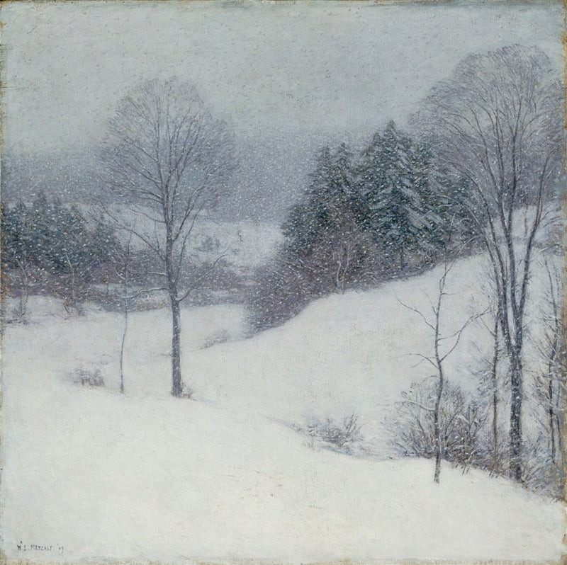 Beyaz peçe - Willard Metcalf