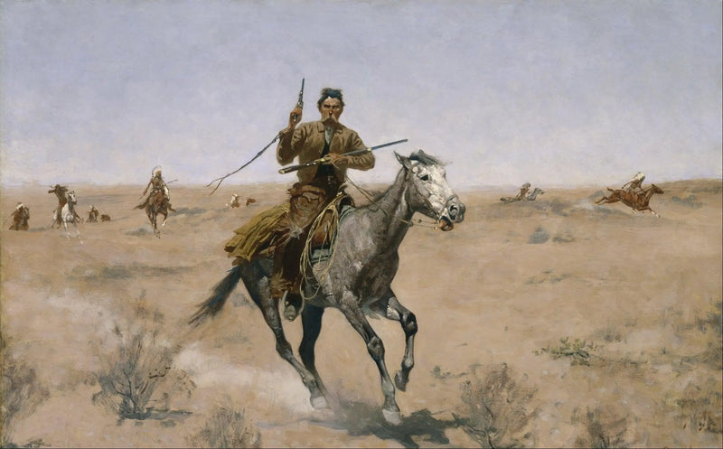 Uçuş - Frederic Remington