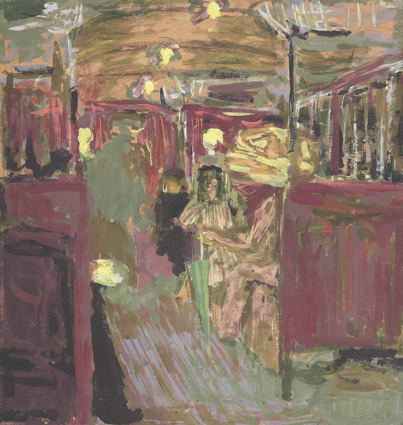 Metro Vagonu - I - Édouard Vuillard