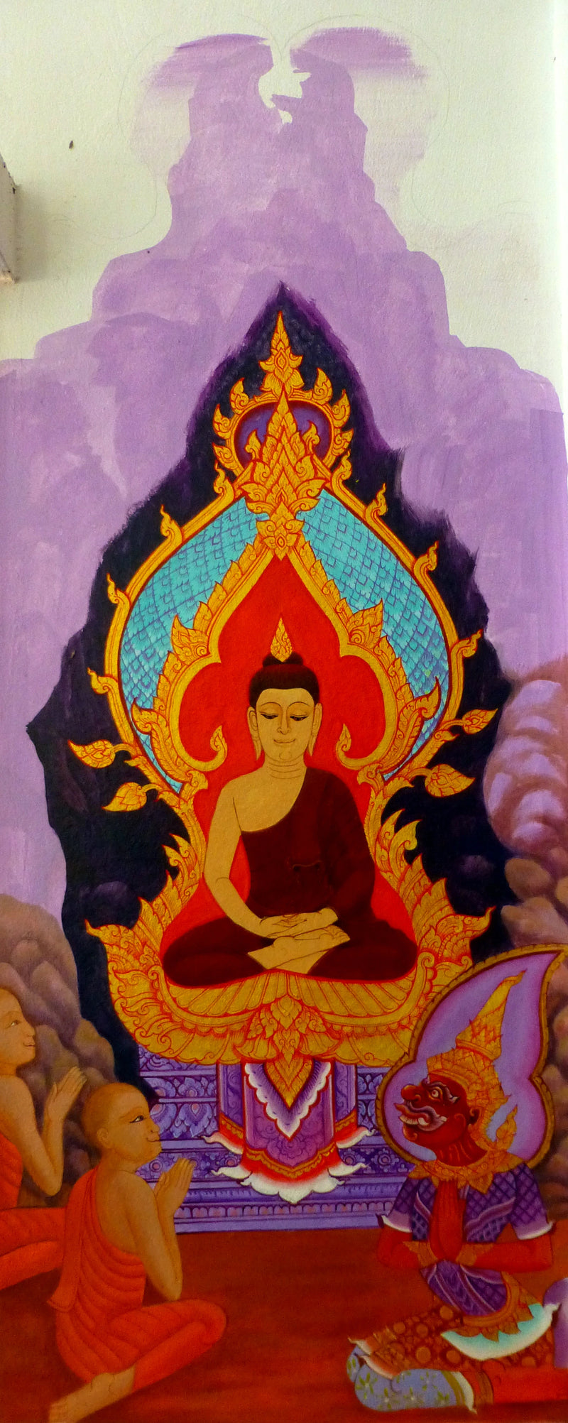 Le Yakkha demande l'ordination - Artiste thaïlandais anonyme