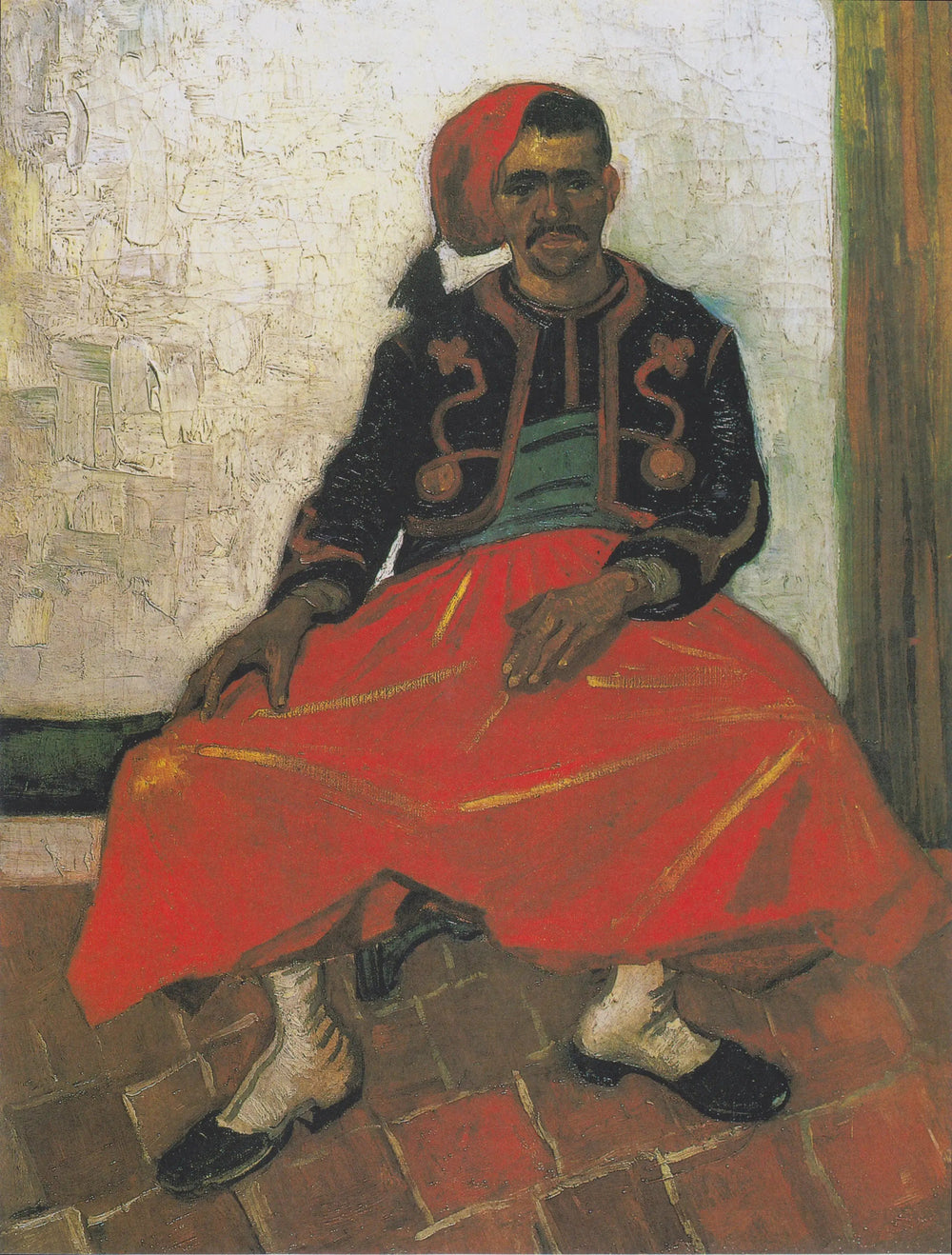 Le zouave assis - Vincent van Gogh image 1 tableau peint à l’huile sur toile