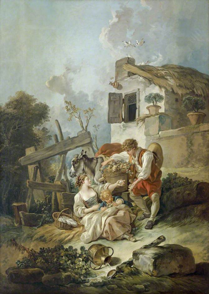 L'échange de produits - François Boucher