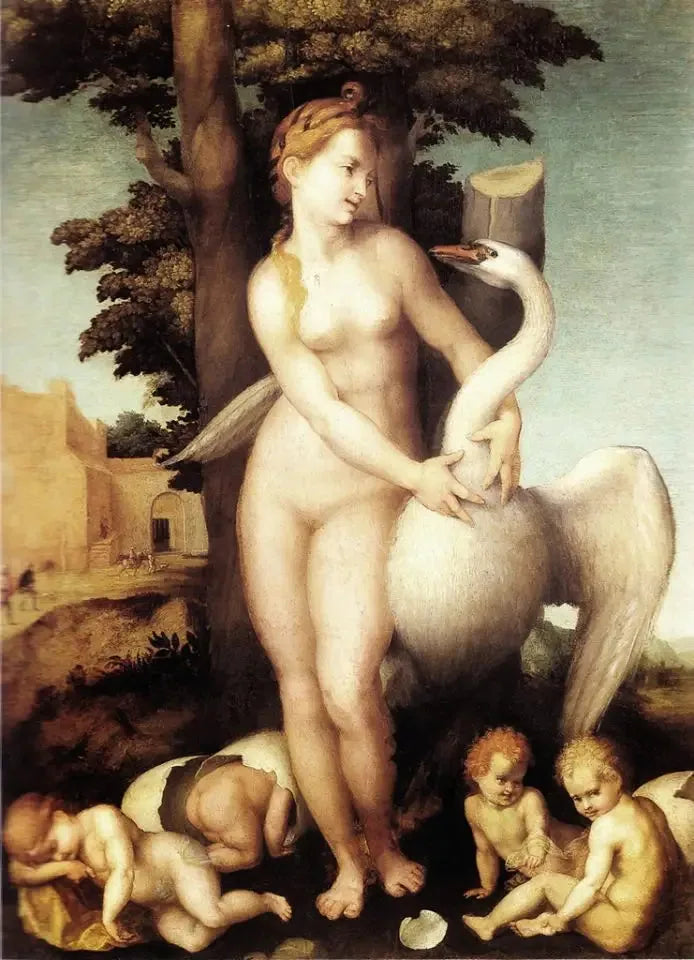 Léda ve Kuğu - Andrea del Sarto