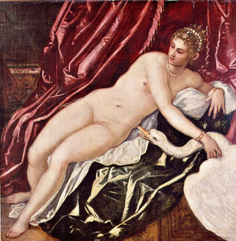 Leda ve Kuğu - Jacopo Tintoretto
