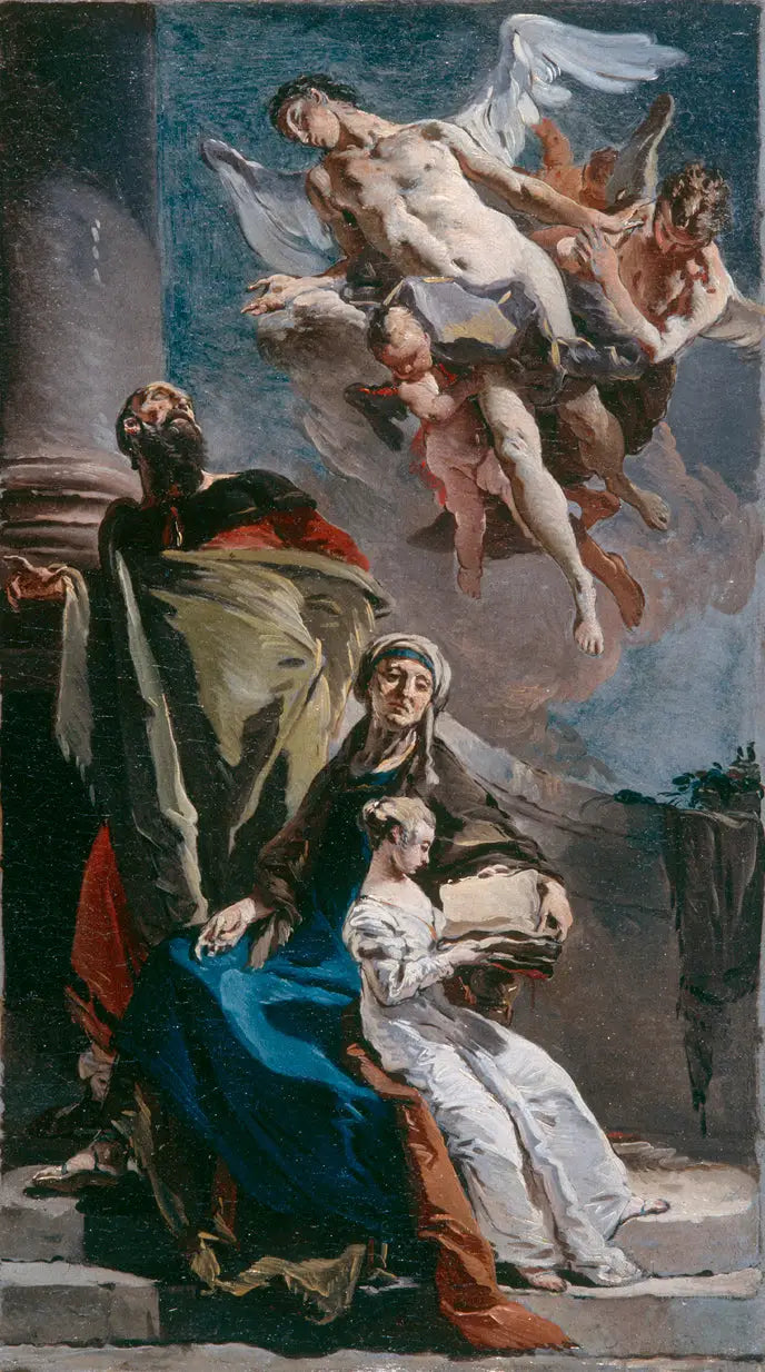 Bakire'nin Eğitimi - Giovanni Battista Tiepolo
