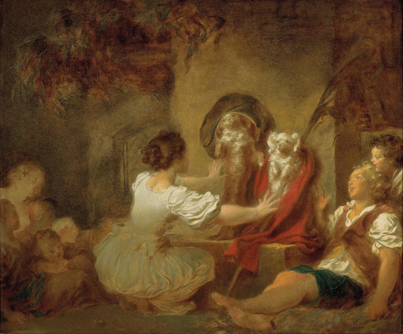 Eğitim her şeyi yapar - Jean-Honoré Fragonard