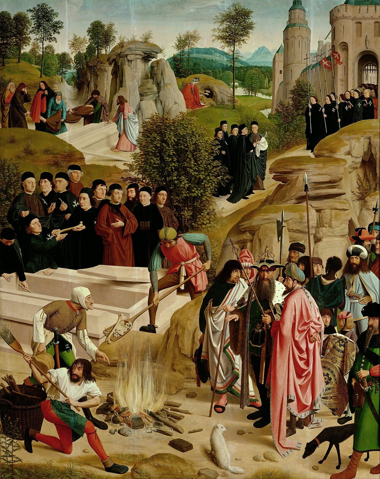 Légende des reliques de saint Jean-Baptiste - Geertgen tot Sint Jans - Alpha Reproduction