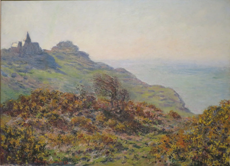 Varengeville Kilisesi ve Moutiers Boğazı - Claude Monet