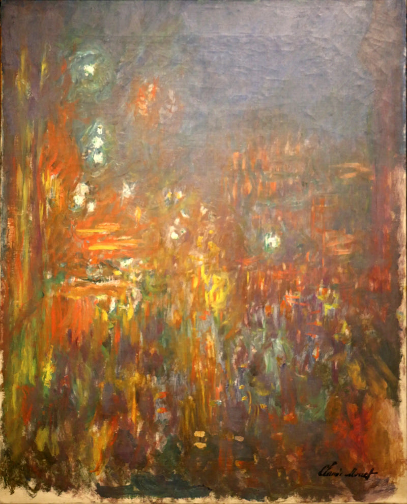 Leicester Square, gece - Claude Monet