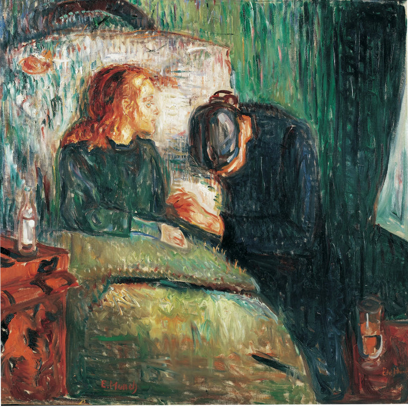 Hasta Çocuk - Edvard Munch