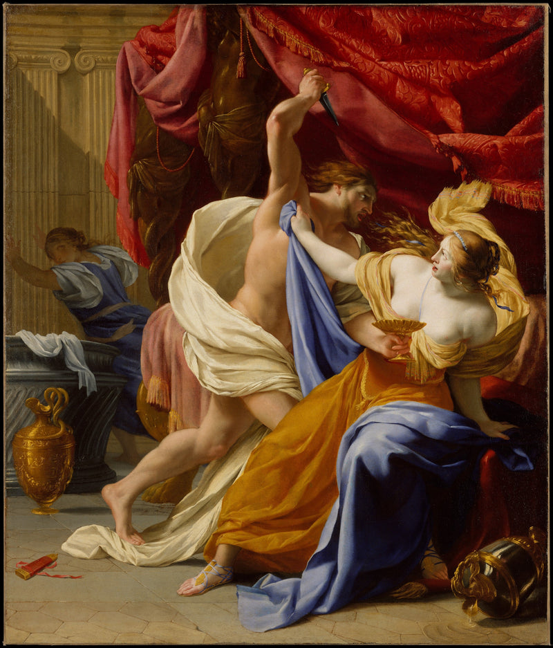 Tamar'ın Kaçırılması - Eustache Le Sueur