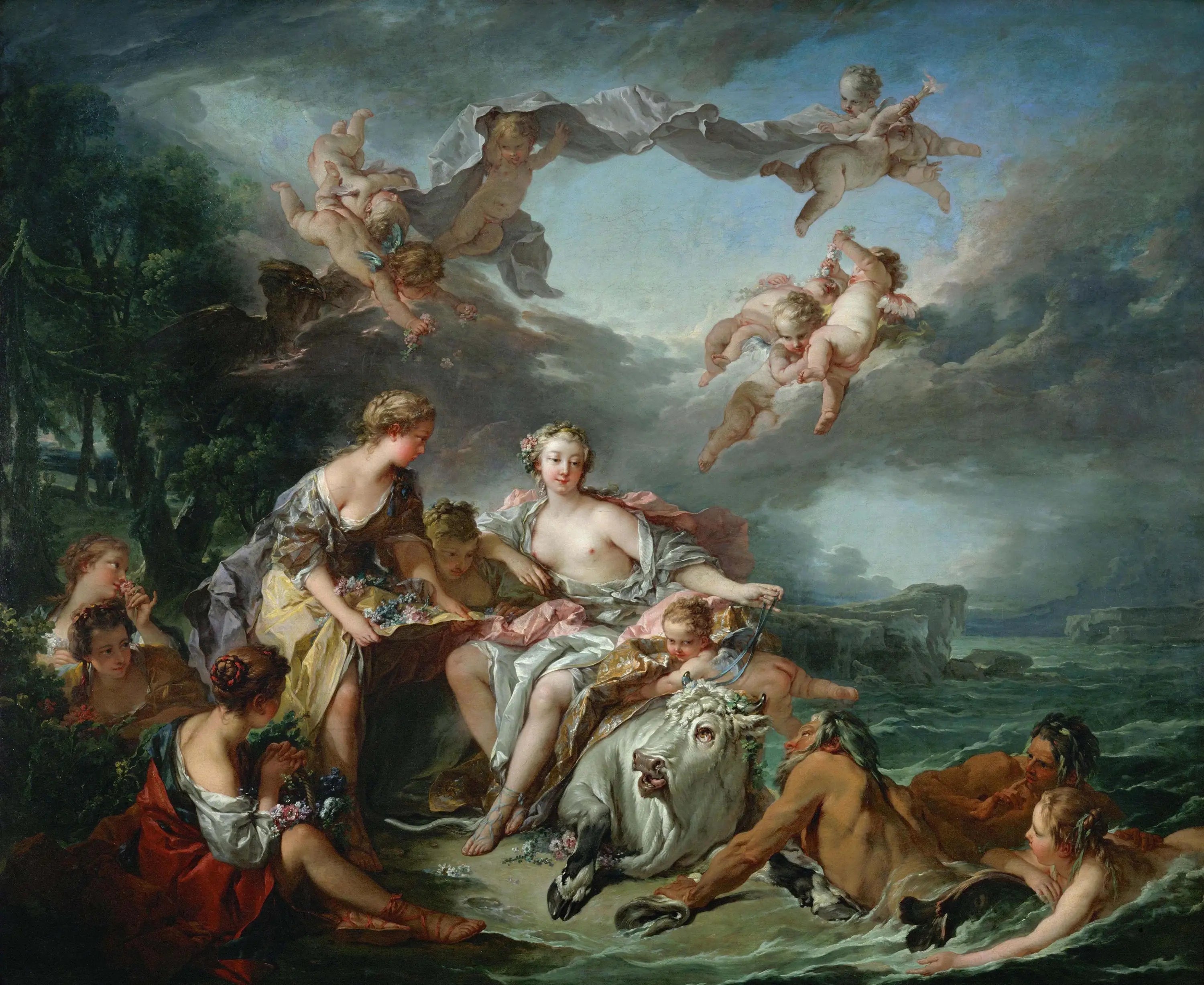 L’Enlèvement d’Europe - François Boucher - Alpha Reproduction
