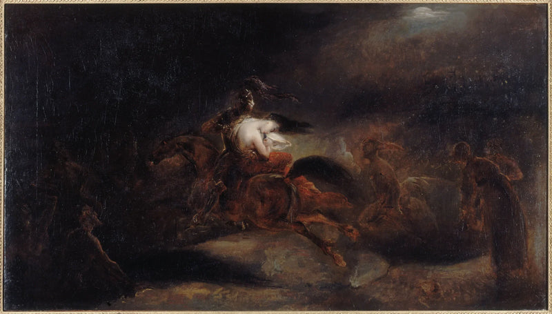 Lénore, ölüler hızla geliyor - Ary Scheffer