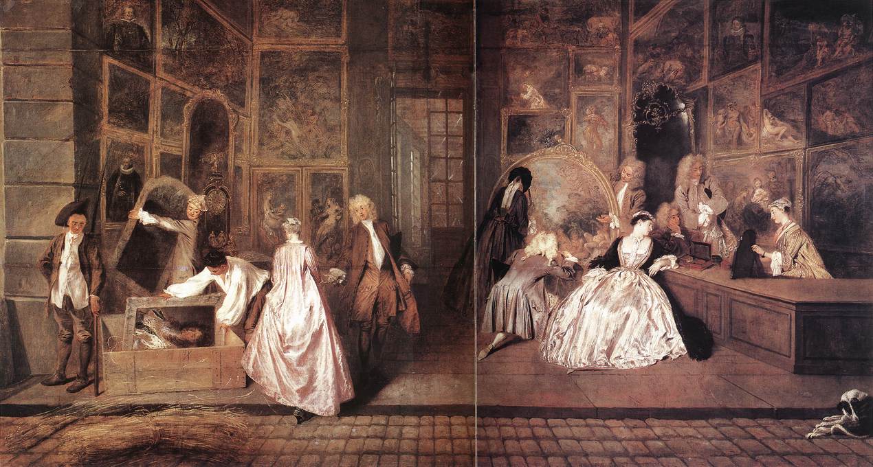 Gersaint Bayrağı - Antoine Watteau