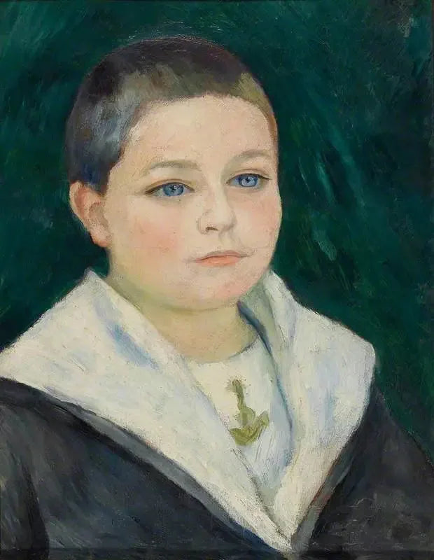 Léon Goujon denizci kostümüyle - Pierre-Auguste Renoir