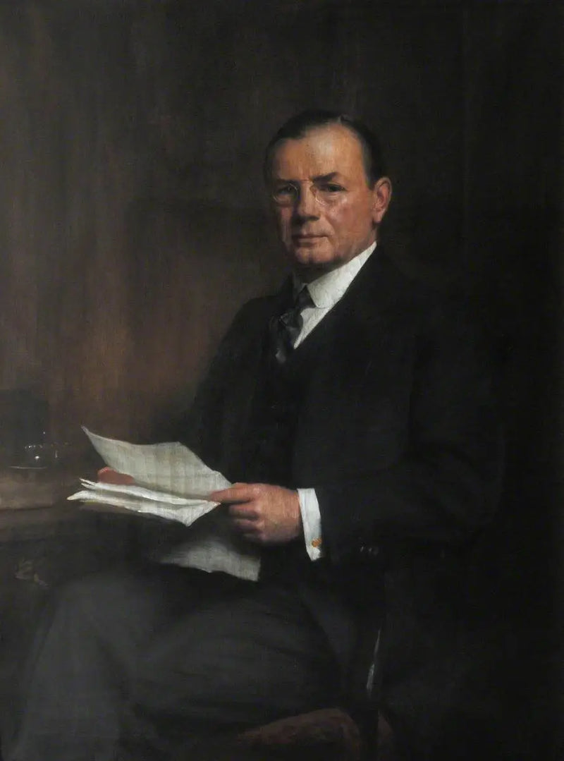 Leopold Charles Maurice Stennet Amery (1873–1955), CH, Sergüvenli (1892), Onursal Üye (1946), Hindistan Sekreteri (1940–1945) - Luke Fildes