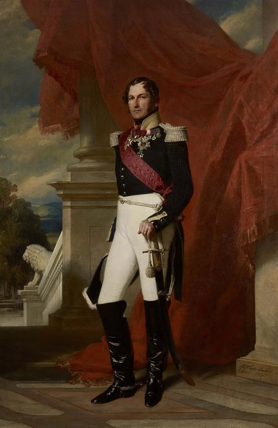 Belçika Kralı Léopold I - Franz Xaver Winterhalter