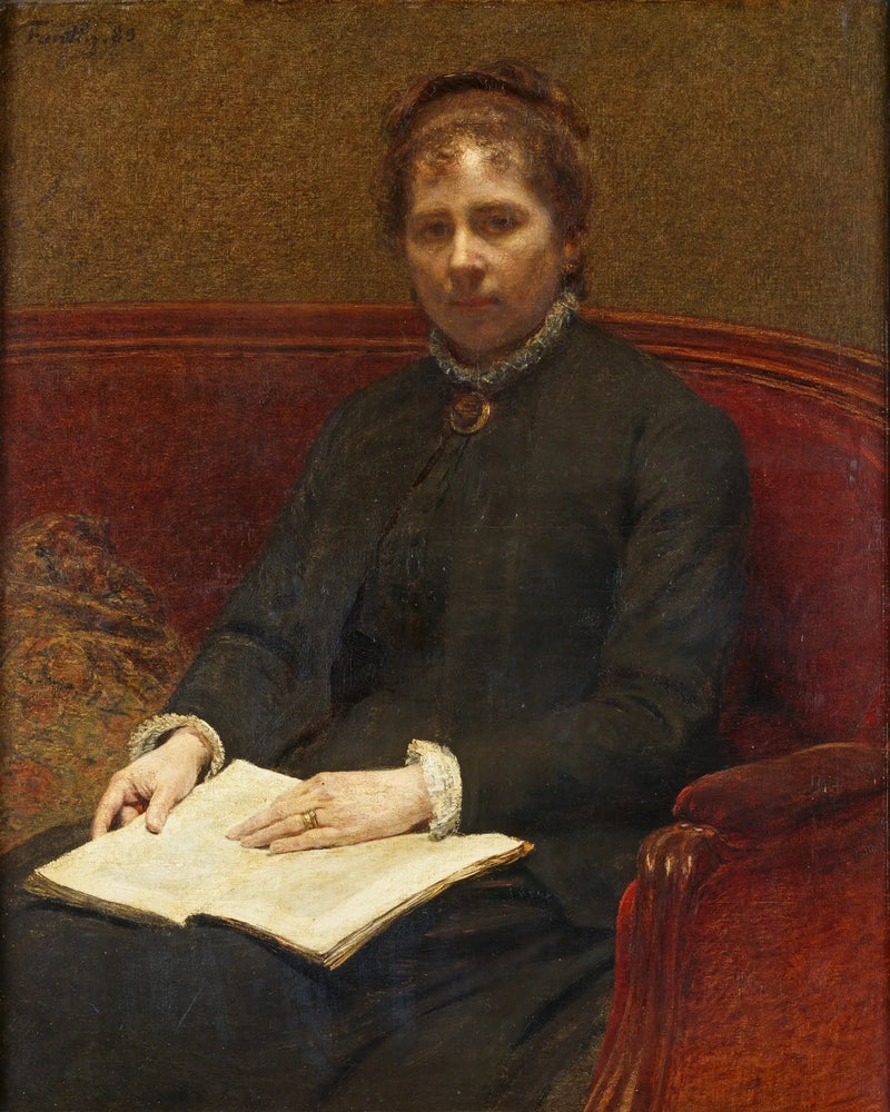 Sanatçının Eşi - Henri Fantin-Latour