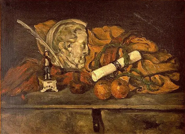 Cézanne'in Aksesuarları. Philippe Solari'nin Madalyonlu Natürmort - Paul Cézanne