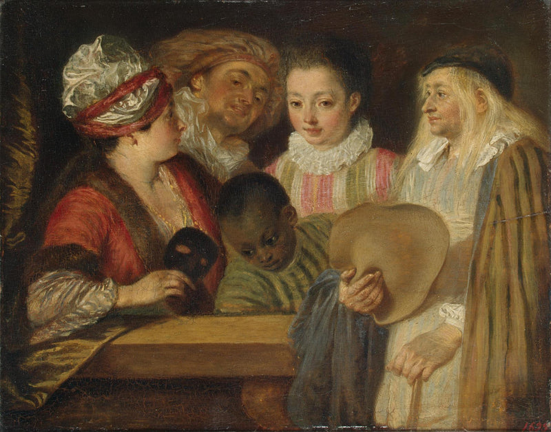 Fransız Komedi Oyuncuları - Antoine Watteau