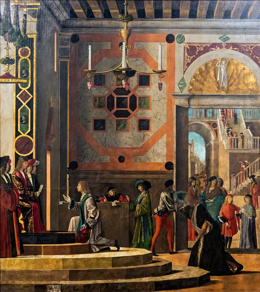 Elçiler Veda Ediyor - Vittore Carpaccio