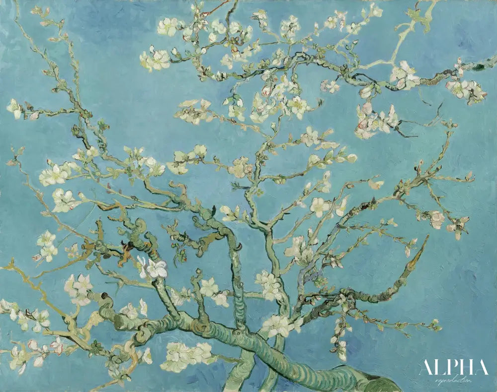 Les Amandiers en fleurs - Van Gogh - Reproductions de tableaux et peintures haut de gamme