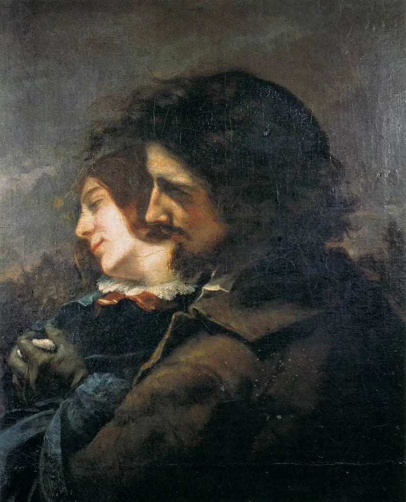 Mutlu Sevgililer - Gustave Courbet