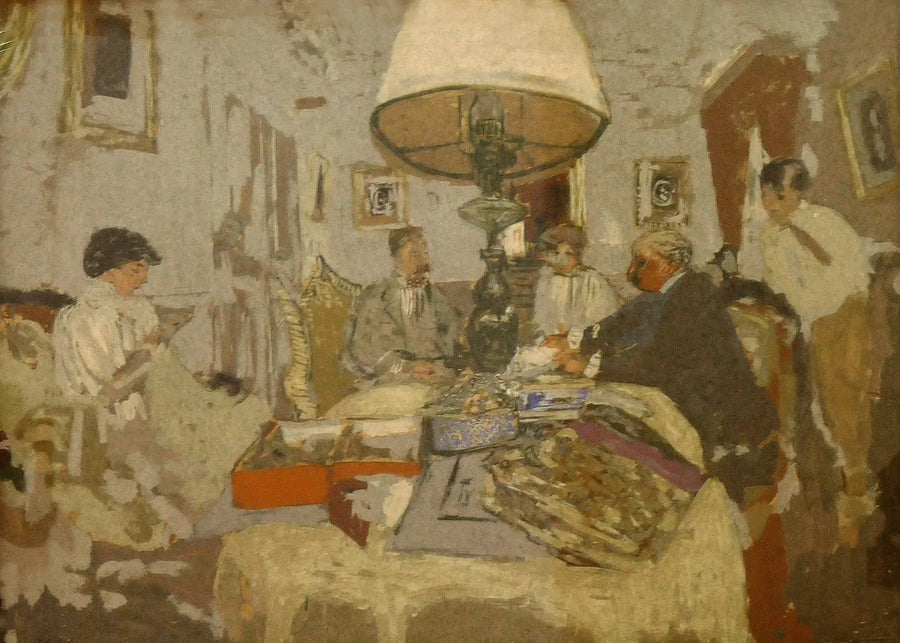 Masanın Etrafındaki Arkadaşlar, Saint-Jacut - Édouard Vuillard
