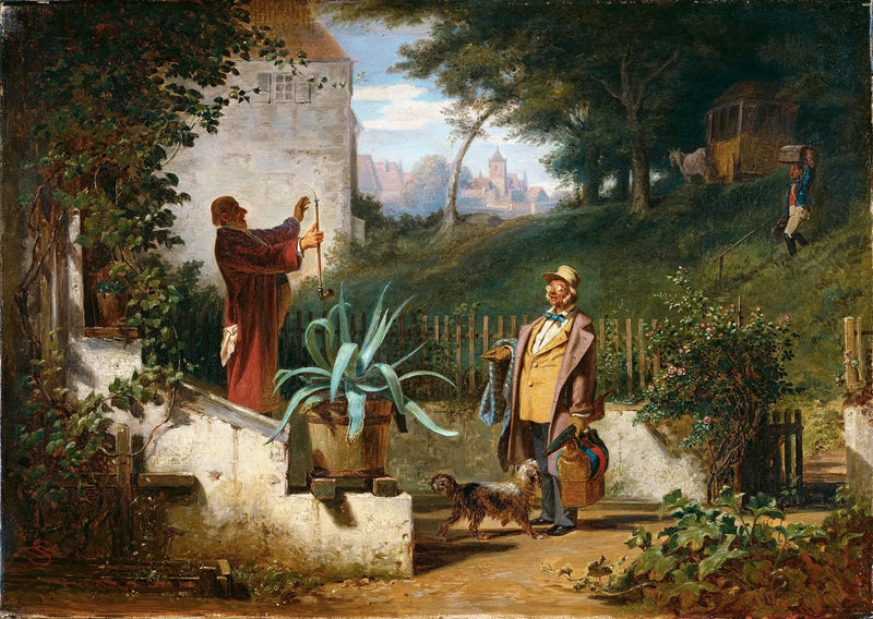 Çocukluk Arkadaşları - Carl Spitzweg