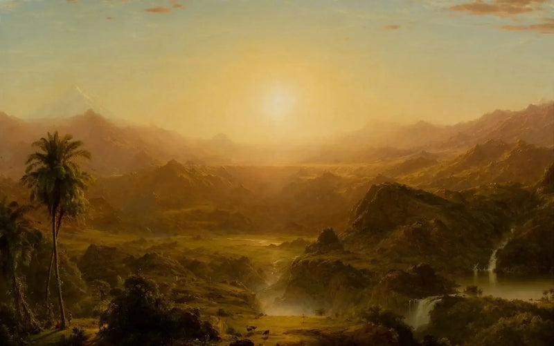 Ekvador Andları - Frederic Edwin Church