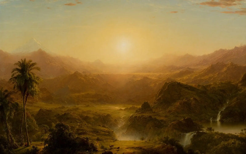 Ekvador Andları - Frederic Edwin Church