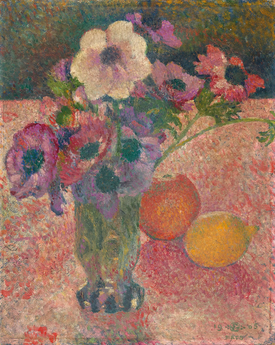 Anemonlar - Georges Lemmen