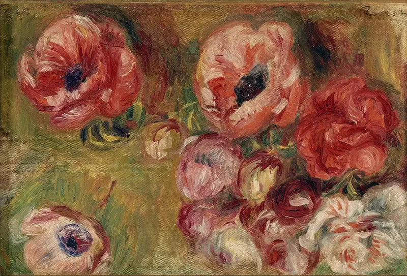 Anemonlar - Pierre-Auguste Renoir