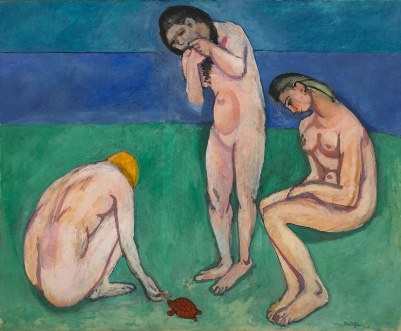 Kaplumbağa ile Yüzenler - Henri Matisse