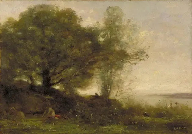 Yıkanan Kadınlar - Jean-Baptiste Camille Corot