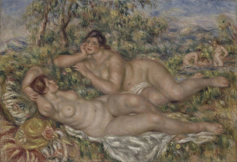 Yüzücüler - Pierre-Auguste Renoir