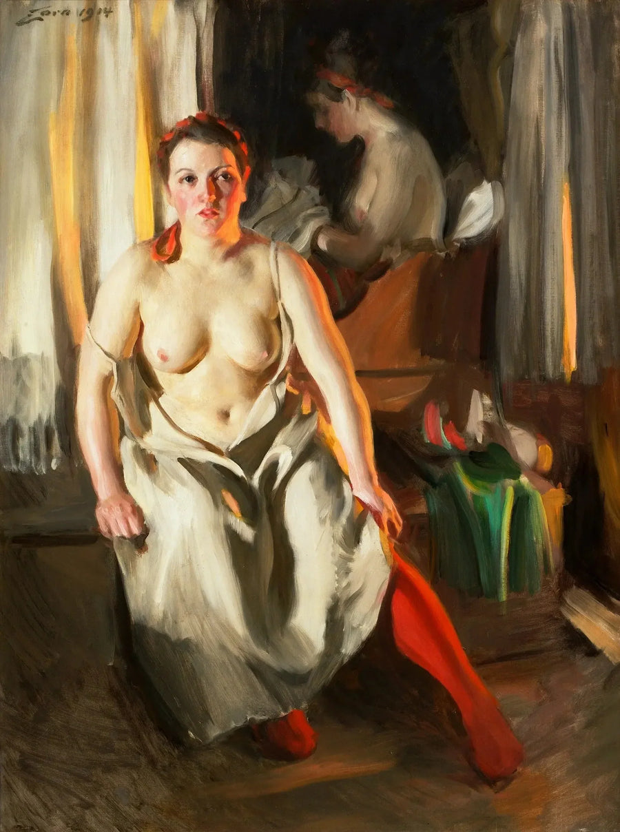 Kırmızı Çoraplar - Anders Zorn