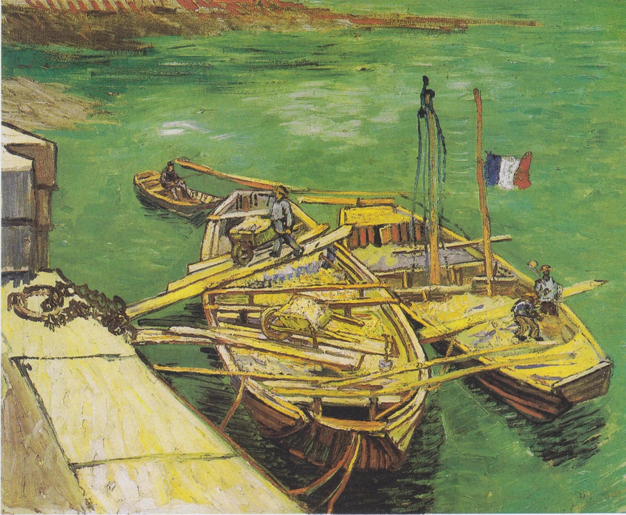 Bağlanmış Tekneler - Vincent van Gogh