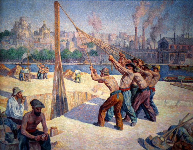 Kazık Çakıcılar - Maximilien Luce