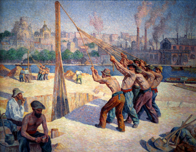 Kazık Çakıcılar - Maximilien Luce