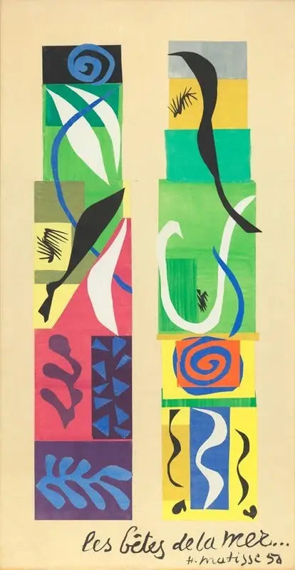 Deniz Canavarları - Henri Matisse