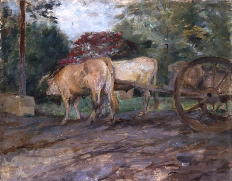 Öküzler, dizginler altında - Henri de Toulouse-Lautrec