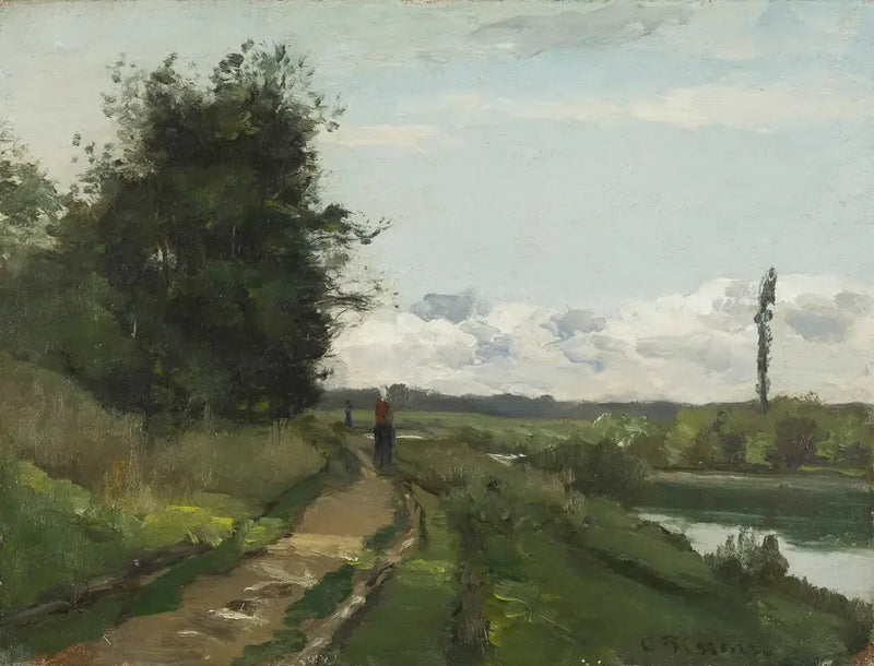 Bougival'de Seine Kenarları - Camille Pissarro