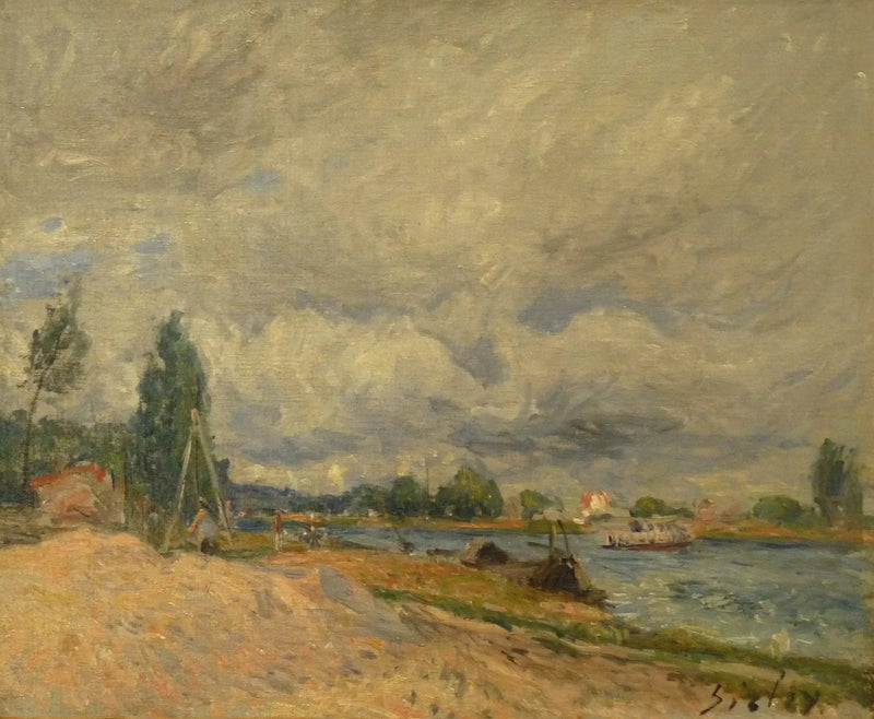 Loing'in Kenarları - Alfred Sisley