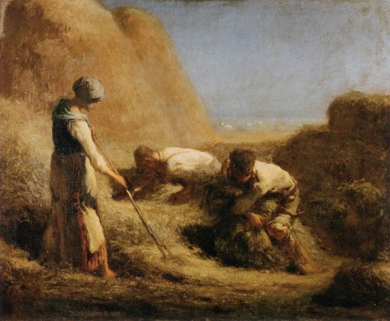 Saman Botlayıcılar - Jean-François Millet