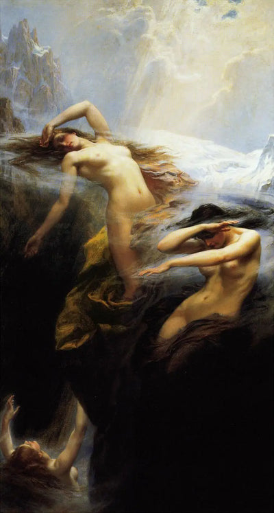 Les brumes des montagnes - Herbert Draper - Alpha Reproduction