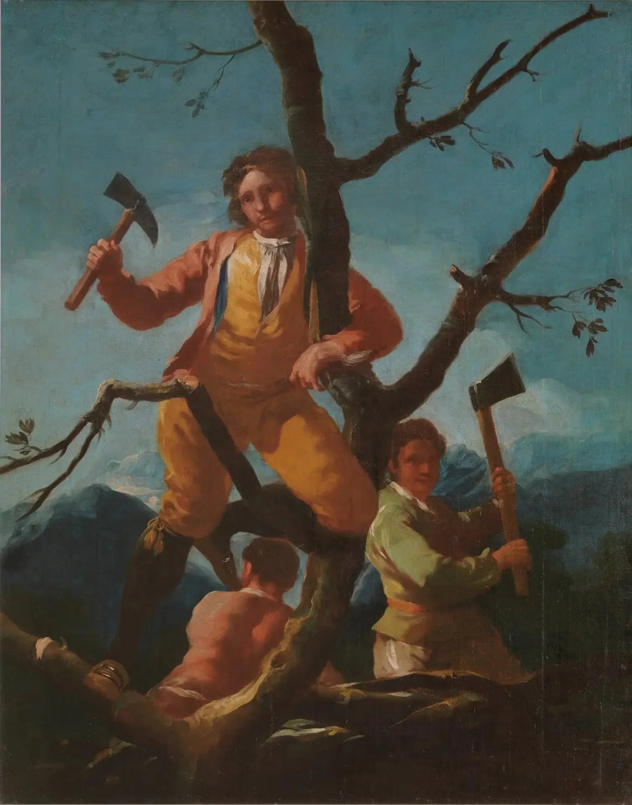 Oduncular - Francisco de Goya