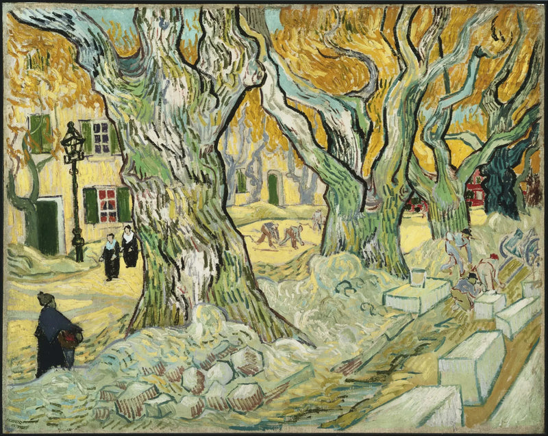 Yol işçileri - Vincent van Gogh