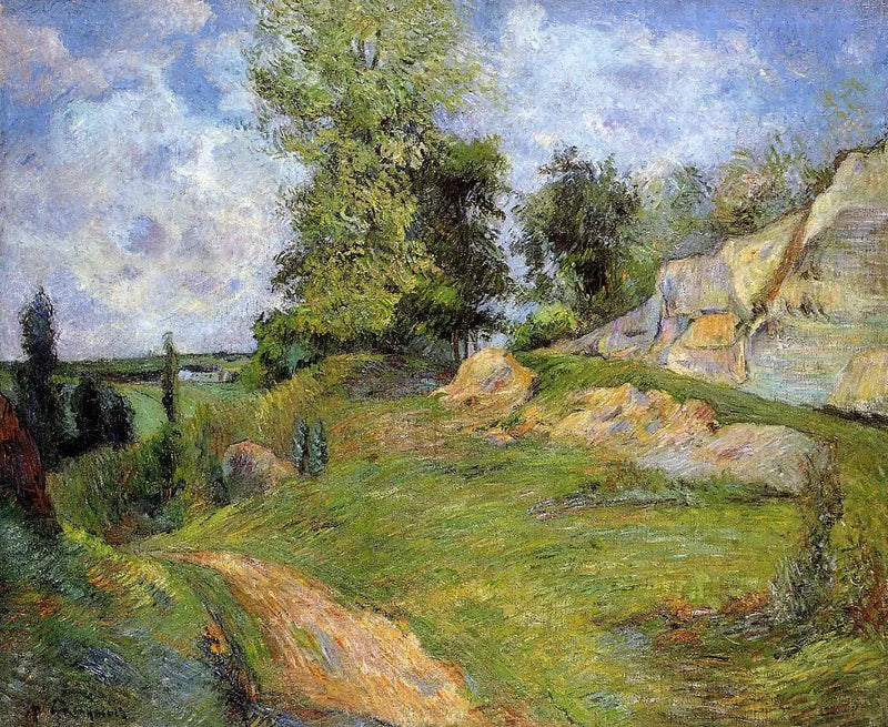 Lahana Ocağı, Pontoise Yakınları - Paul Gauguin