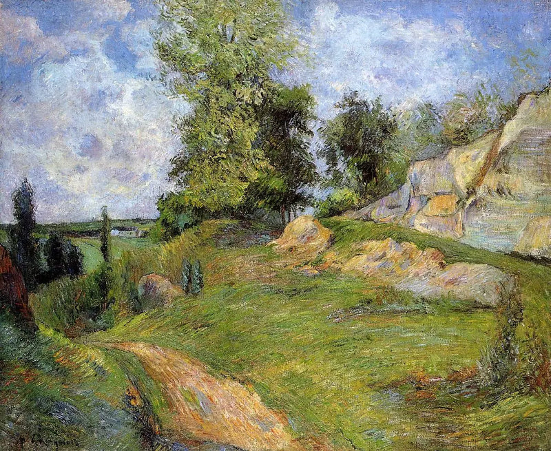 Lahana Ocağı, Pontoise Yakınları - Paul Gauguin
